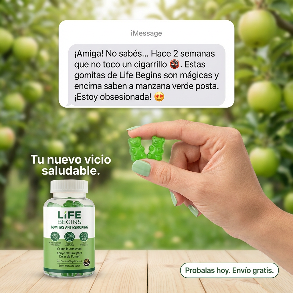 Gomitas para dejar el humo